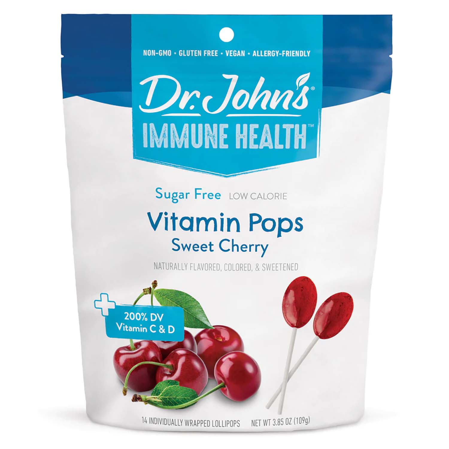 Dr. John's Cherry Vitamin Pops